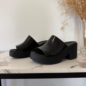 Crocs Platform Brooklyn Heel Sandals